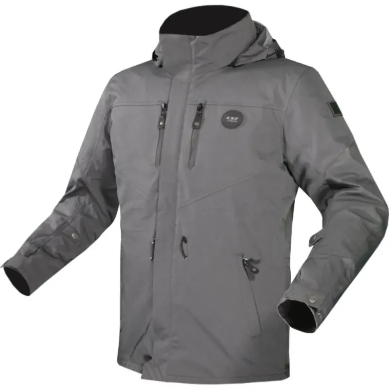 Giacca In Tessuto Ls2 Rambla Evo Titanio Scuro Grigio