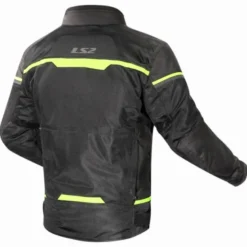 Giacca In Tessuto LS2 Riva Nero Neon Giallo