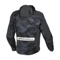 Giacca In Tessuto Macna Angle Nero Grigio