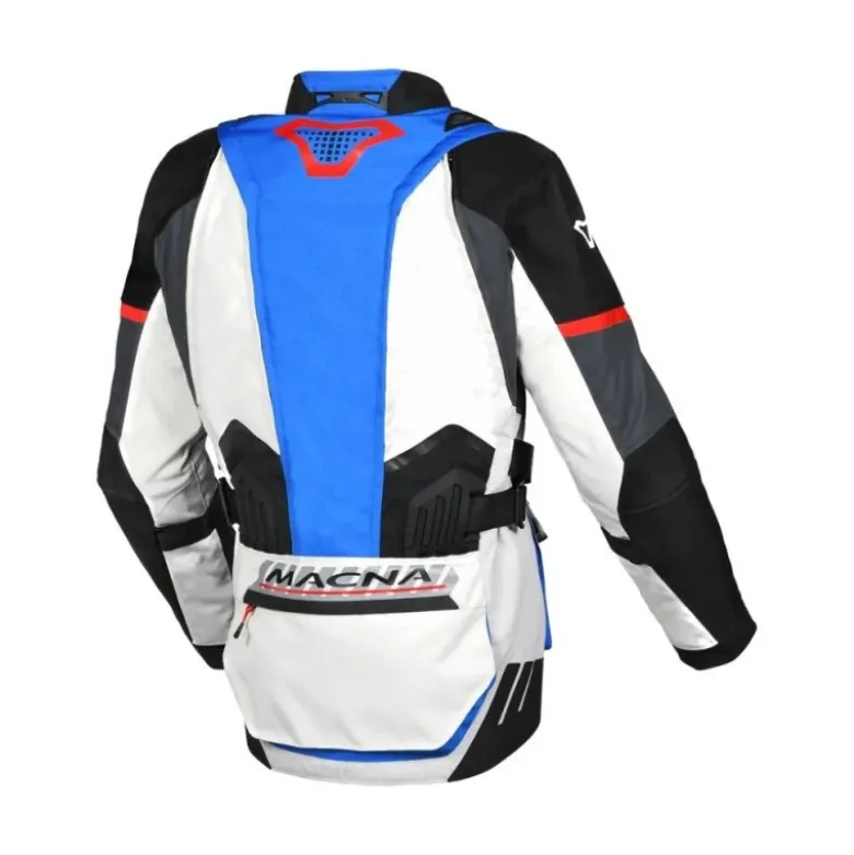Giacca In Tessuto Macna Domane Grigio Blu