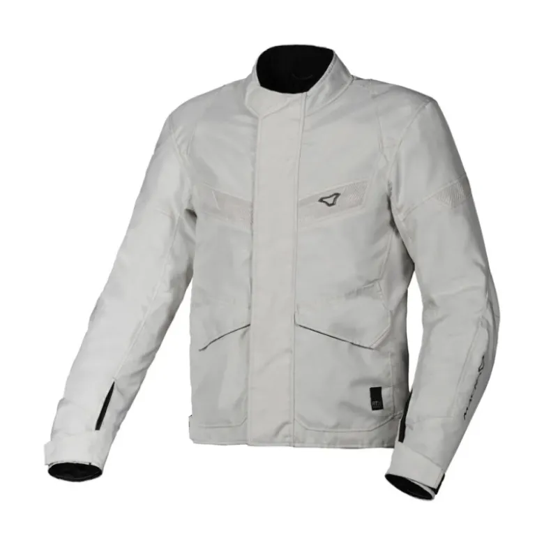 Giacca In Tessuto Macna Raptor Grigio Chiaro