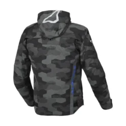 Giacca In Tessuto Macna Riggor Nero Blu