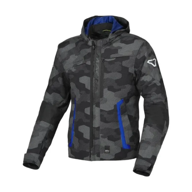 Giacca In Tessuto Macna Riggor Nero Blu