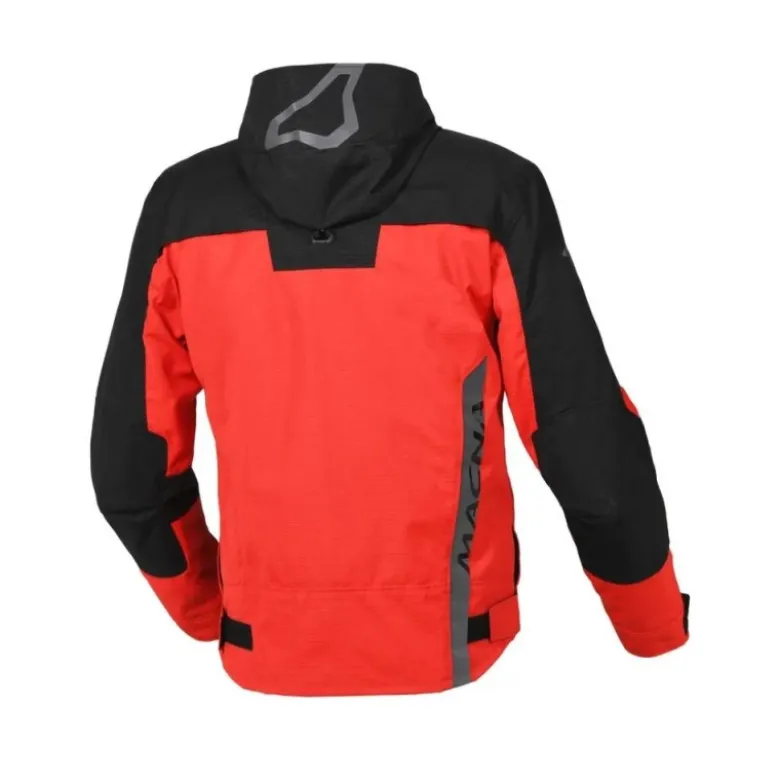 Giacca In Tessuto Macna Riggor Rosso Nero