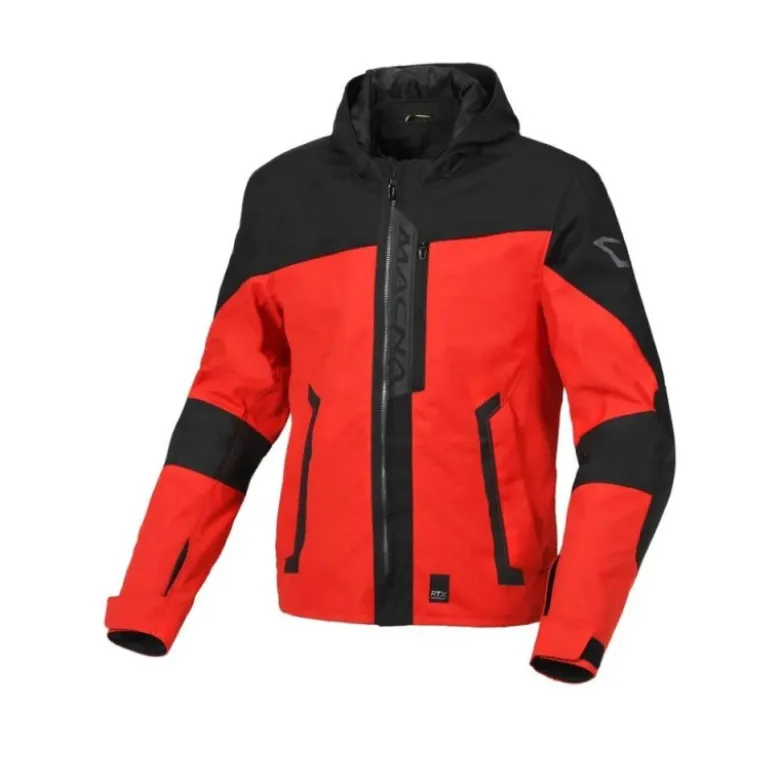 Giacca In Tessuto Macna Riggor Rosso Nero