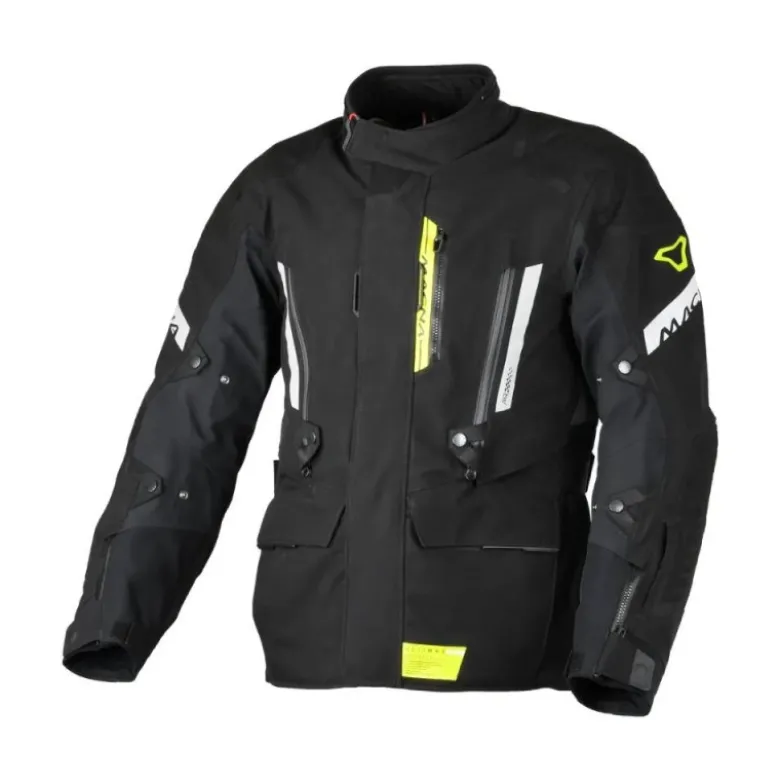 Giacca In Tessuto Macna Ultimax 2.0 Nero Giallo Fluo