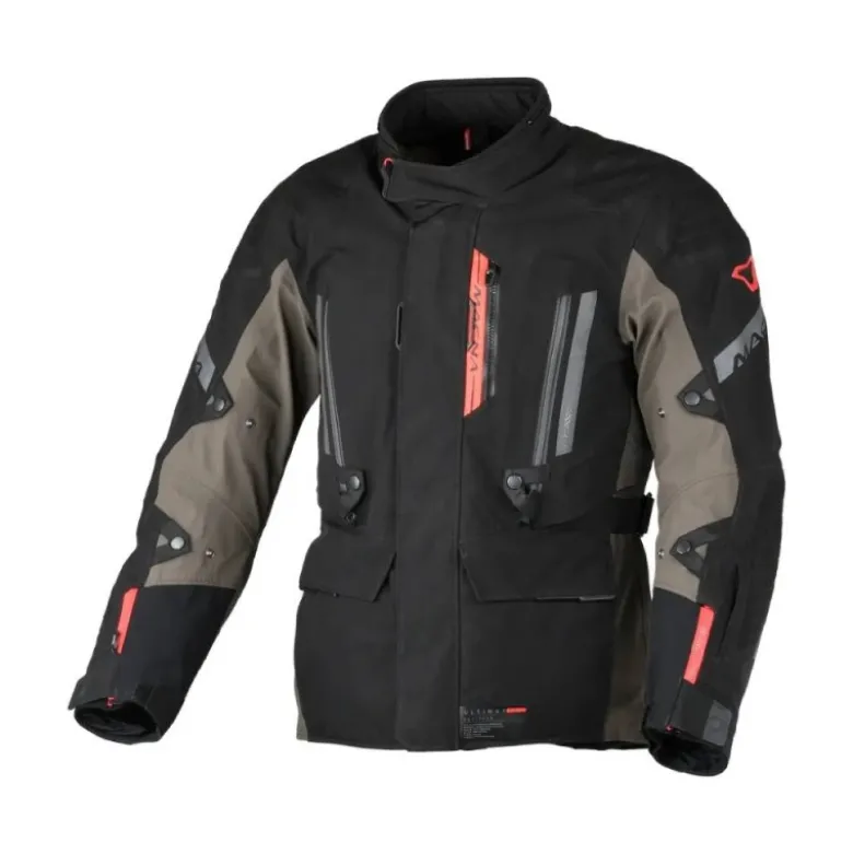 Giacca In Tessuto Macna Ultimax 2.0 Nero Grigio Rosso