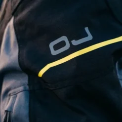 Giacca in Tessuto OJ Endurance Grigio Nero Giallo