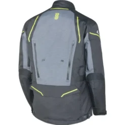 Giacca in Tessuto OJ Endurance Grigio Nero Giallo