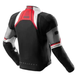 Giacca In Tessuto Rebelhorn Borg II Nero Grigio Rosso