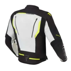 Giacca In Tessuto Rebelhorn Borg Nero Grigio Giallo Fluo