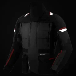 Giacca In Tessuto Rebelhorn Cubby V Nero Antracite Rosso