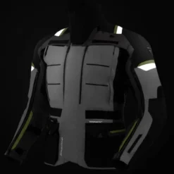 Giacca In Tessuto Rebelhorn Cubby V Nero Grigio Giallo Fluo