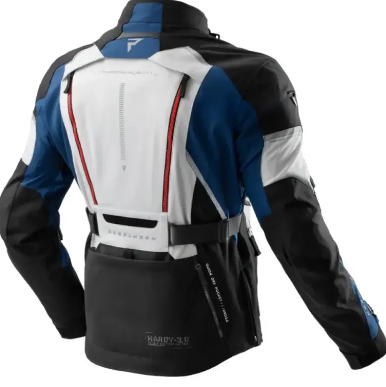 Giacca In Tessuto Rebelhorn Hardy 3.0 Blu Grigio Rosso