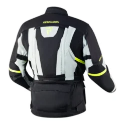 Giacca In Tessuto Rebelhorn Hardy II Grigio Nero Giallo Fluo