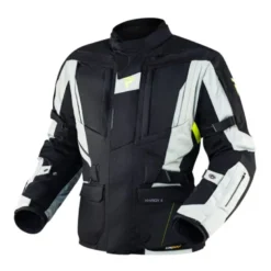 Giacca In Tessuto Rebelhorn Hardy II Grigio Nero Giallo Fluo