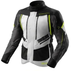 Giacca In Tessuto Rebelhorn Hardy 3.0 Nero Grigio Giallo Fluo