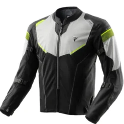 Giacca In Tessuto Rebelhorn Hiflow V Nero Grigio Giallo Fluo