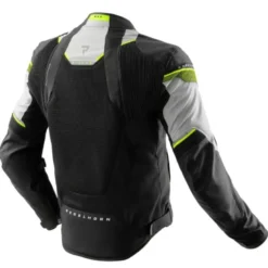 Giacca In Tessuto Rebelhorn Hiflow V Nero Grigio Giallo Fluo