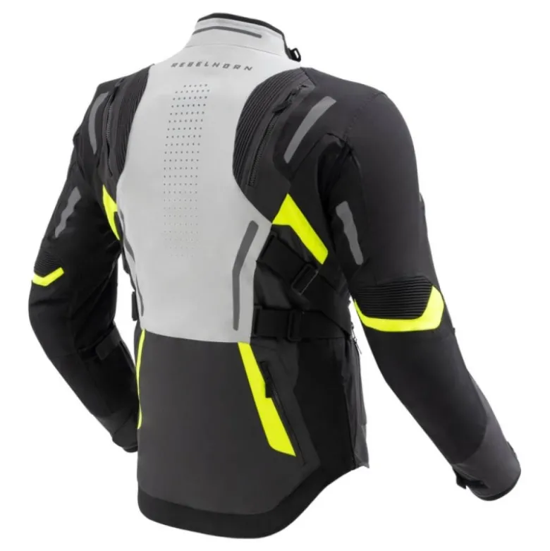 Giacca In Tessuto Rebelhorn Hiker IV Nero Grigio Giallo Fluo