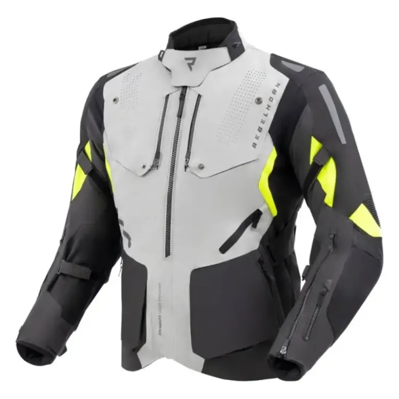Giacca In Tessuto Rebelhorn Hiker IV Nero Grigio Giallo Fluo