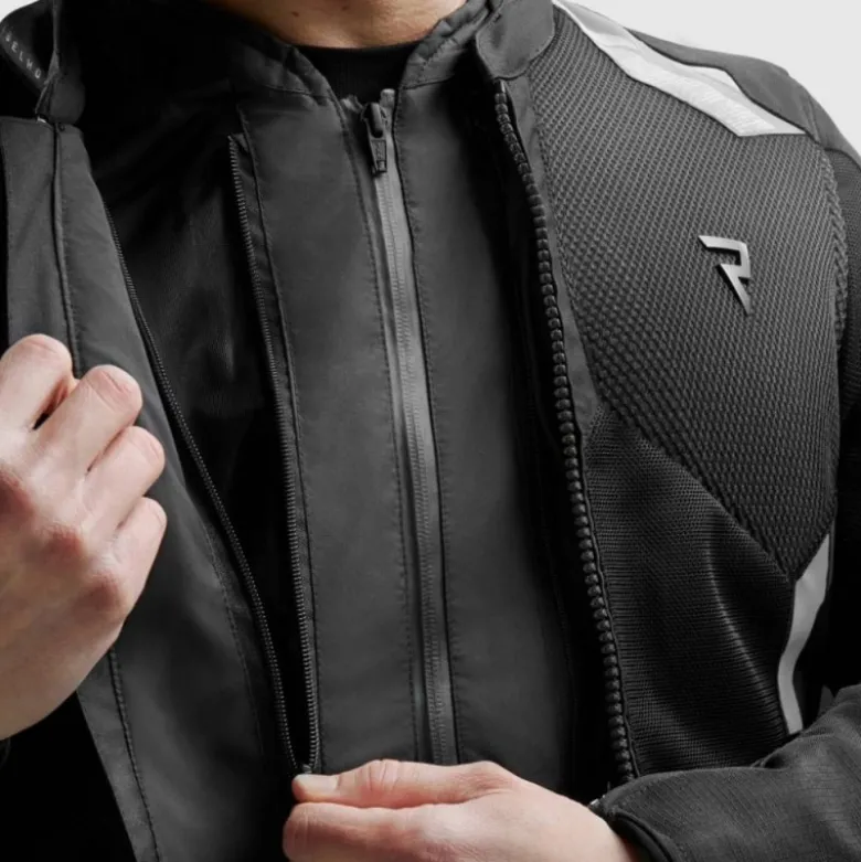 Giacca In Tessuto Rebelhorn Jax Nero Grigio