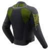 Giacca In Tessuto Rebelhorn Jax Nero Grigio Giallo Fluo