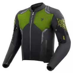 Giacca In Tessuto Rebelhorn Jax Nero Grigio Giallo Fluo