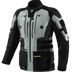 Giacca In Tessuto Rebelhorn Patrol Grigio Nero Giallo Fluo