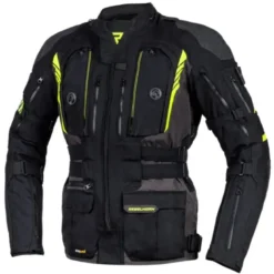 Giacca In Tessuto Rebelhorn Patrol Nero Giallo Fluo