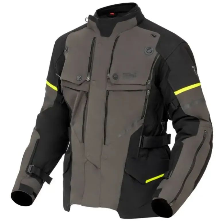 Giacca In Tessuto Rebelhorn Range Antracite Nero Giallo Fluo
