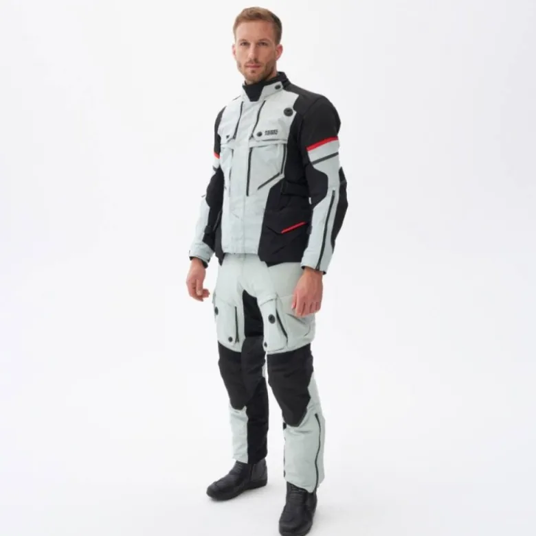 Giacca In Tessuto Rebelhorn Range Nero Grigio Rosso