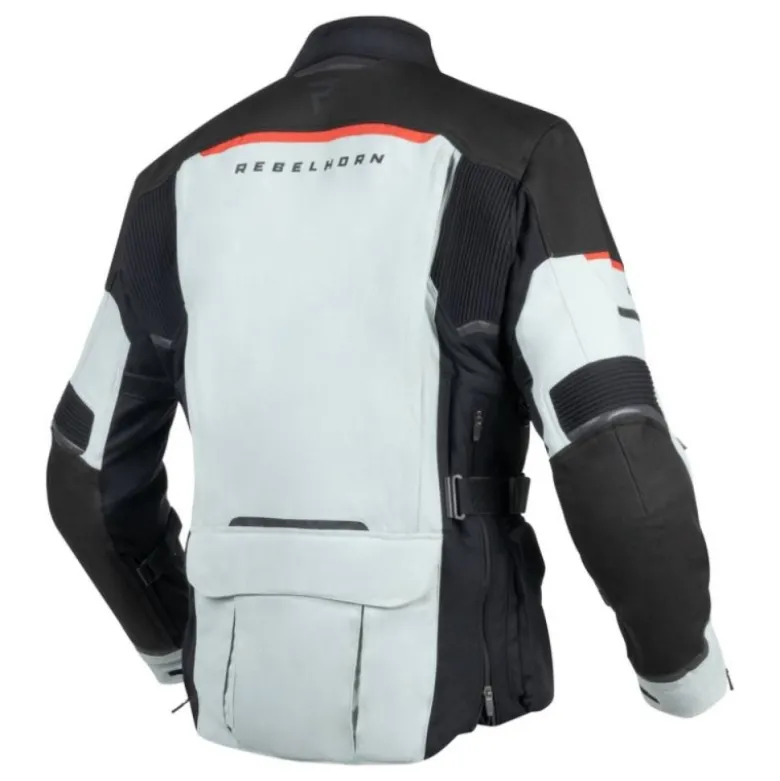 Giacca In Tessuto Rebelhorn Range Nero Grigio Rosso