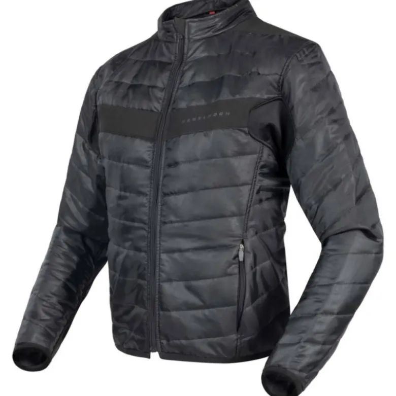 Giacca In Tessuto Rebelhorn Range Nero Grigio Rosso