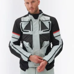 Giacca In Tessuto Rebelhorn Range Nero Grigio Rosso