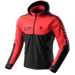 Giacca In Tessuto Rebelhorn Slash Nero Rosso