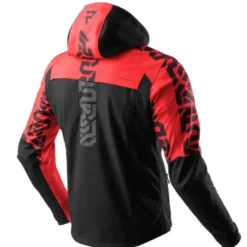 Giacca In Tessuto Rebelhorn Slash Nero Rosso