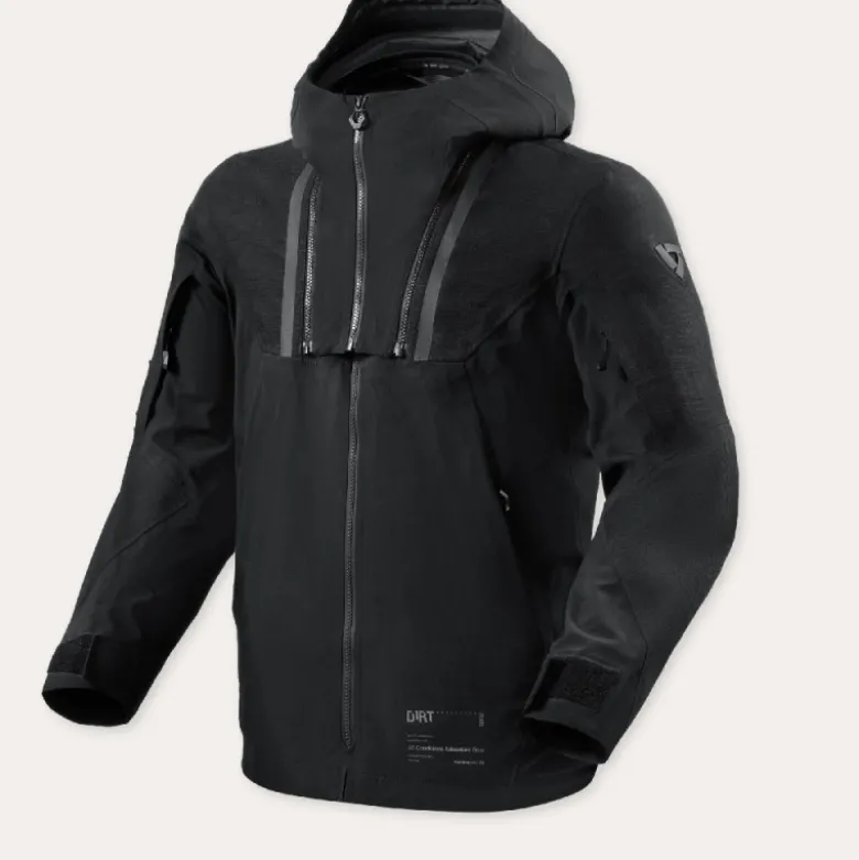 Giacca In Tessuto Revit Component 3 H2O Nero