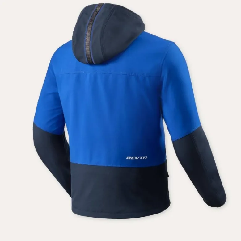 Giacca In Tessuto Revit Con Capuccio Boson Blu Scuro Blu