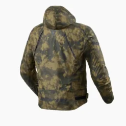 Giacca In Tessuto Revit Flare 3 H2O Camo Verde Scuro