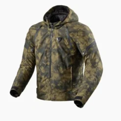Giacca In Tessuto Revit Flare 3 H2O Camo Verde Scuro