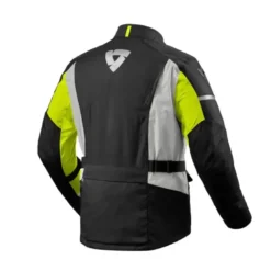 Giacca In Tessuto Revit Horizon 3 H2O Nero Giallo Neon