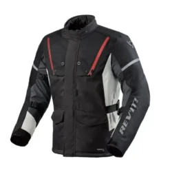 Giacca In Tessuto Revit Horizon 3 H2O Nero Rosso