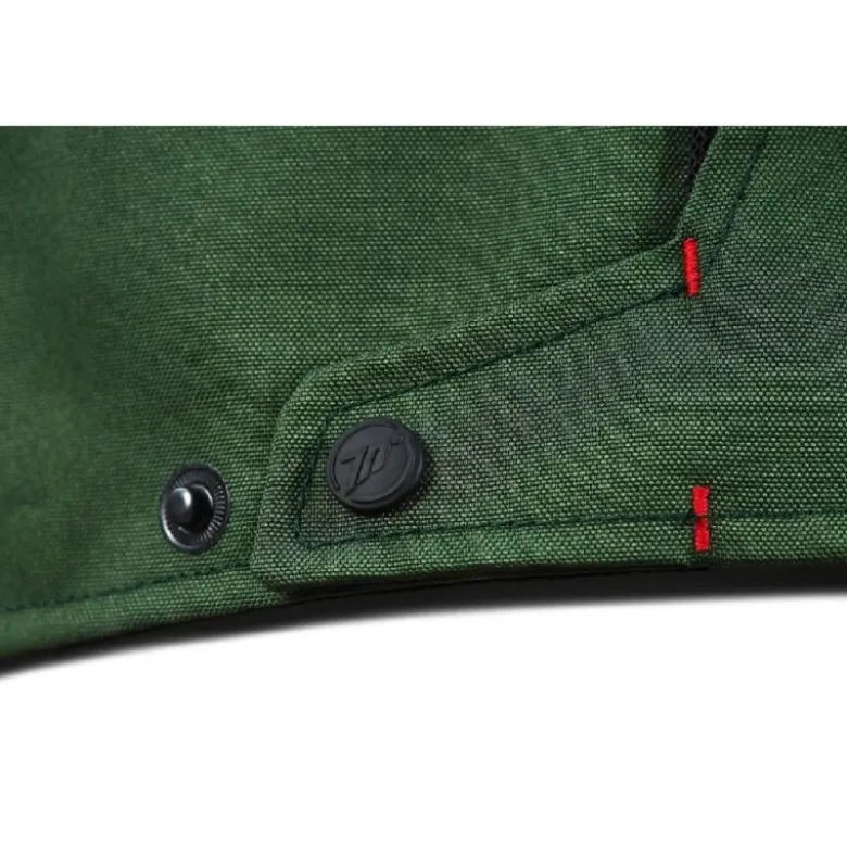 Giacca In Tessuto Seventy SD-JT66 Sahara Verde Militare Rosso