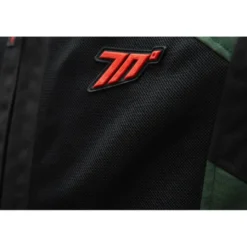 Giacca In Tessuto Seventy SD-JT66 Sahara Verde Militare Rosso