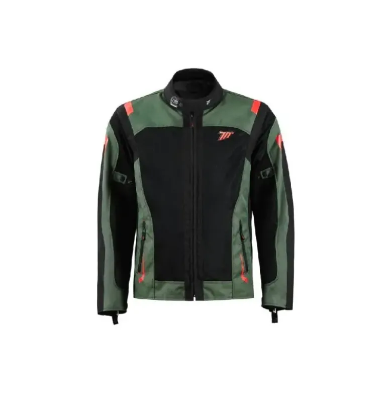 Giacca In Tessuto Seventy SD-JT66 Sahara Verde Militare Rosso