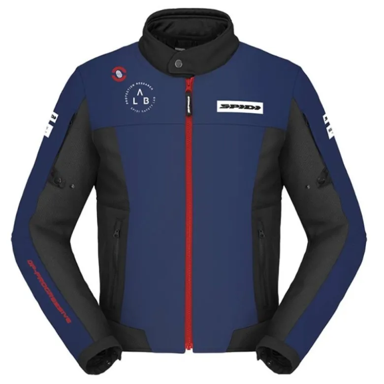 Giacca In Tessuto Spidi Corsa Tex Blu
