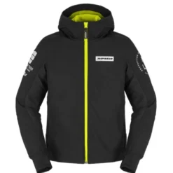 Giacca in Tessuto Spidi Hoodie Armor Evo Giallo Fluo