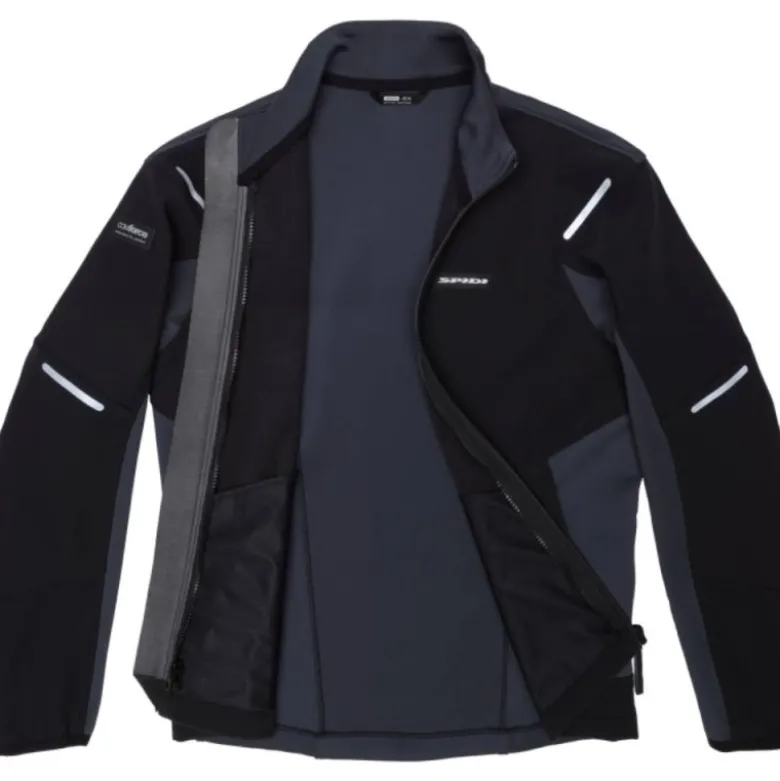 Giacca In Tessuto Spidi Mission-T Softshell Nero