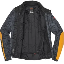 Giacca in Tessuto Spidi Solar H2Out Nero Camouflage